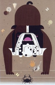 "Claws,"  by Charley Harper